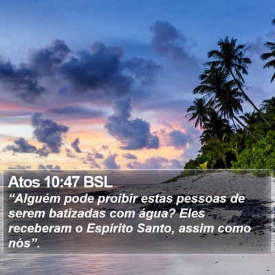 Atos 10:47 BSL Bible Verse Image