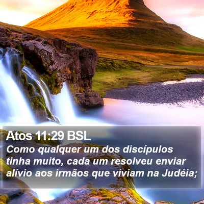 Atos 11:29 BSL Bible Verse Image
