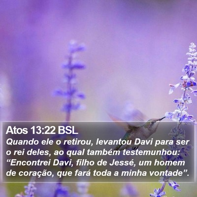 Atos 13:22 BSL Bible Verse Image