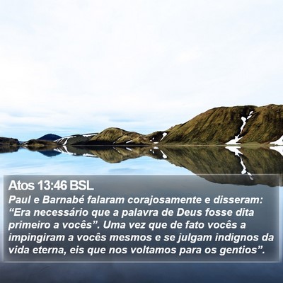 Atos 13:46 BSL Bible Verse Image