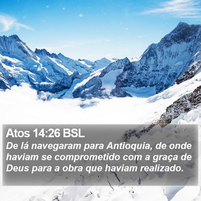 Atos 14:26 BSL Bible Verse Image