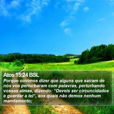 Atos 15:24 BSL Bible Verse Image