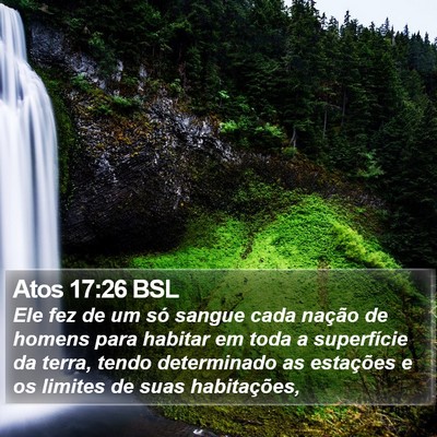 Atos 17:26 BSL Bible Verse Image