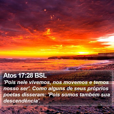 Atos 17:28 BSL Bible Verse Image