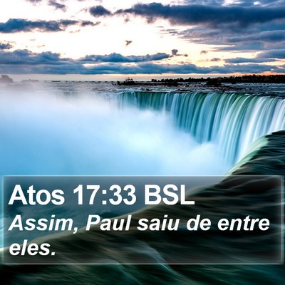 Atos 17:33 BSL Bible Verse Image