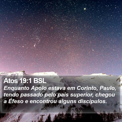 Atos 19:1 BSL Bible Verse Image
