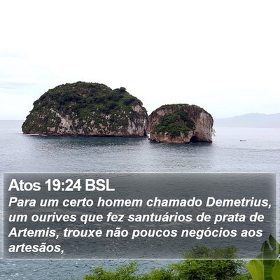 Atos 19:24 BSL Bible Verse Image