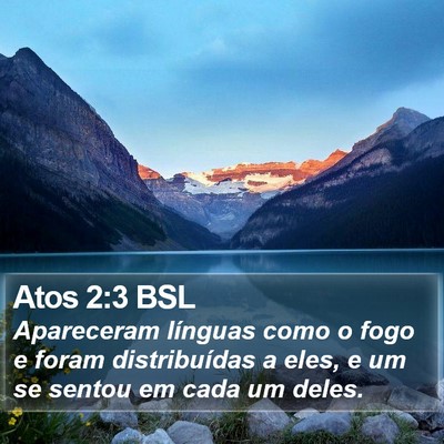Atos 2:3 BSL Bible Verse Image