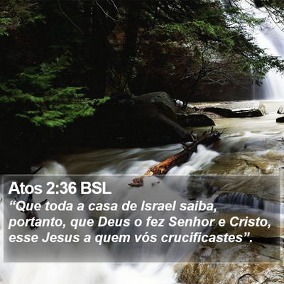 Atos 2:36 BSL Bible Verse Image