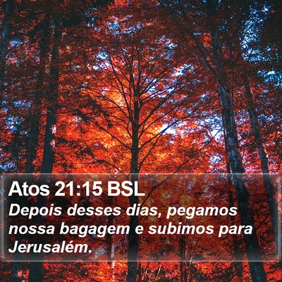 Atos 21:15 BSL Bible Verse Image