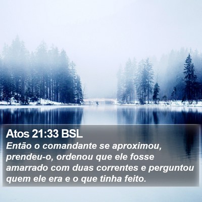 Atos 21:33 BSL Bible Verse Image