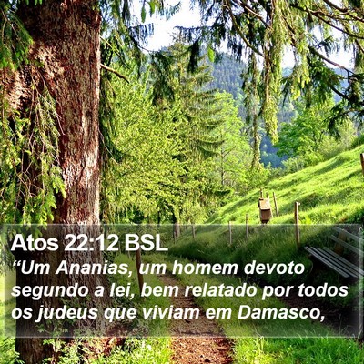 Atos 22:12 BSL Bible Verse Image