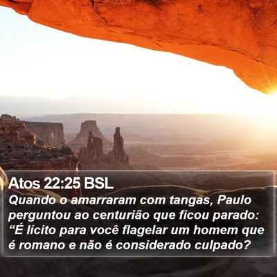 Atos 22:25 BSL Bible Verse Image