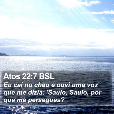 Atos 22:7 BSL Bible Verse Image
