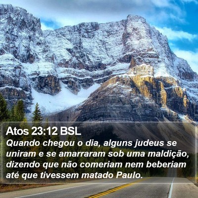 Atos 23:12 BSL Bible Verse Image