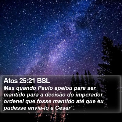 Atos 25:21 BSL Bible Verse Image