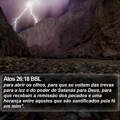 Atos 26:18 BSL Bible Verse Image