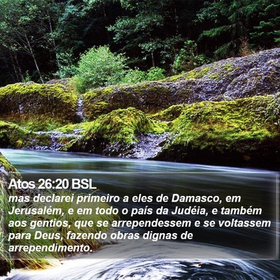 Atos 26:20 BSL Bible Verse Image