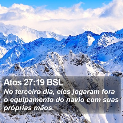 Atos 27:19 BSL Bible Verse Image