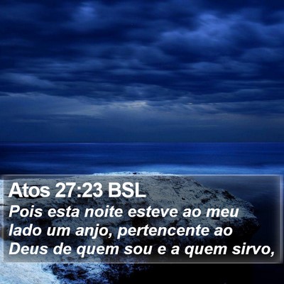 Atos 27:23 BSL Bible Verse Image