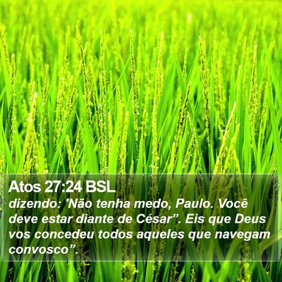 Atos 27:24 BSL Bible Verse Image