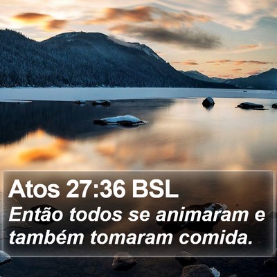 Atos 27:36 BSL Bible Verse Image