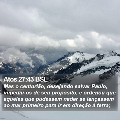 Atos 27:43 BSL Bible Verse Image