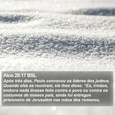 Atos 28:17 BSL Bible Verse Image