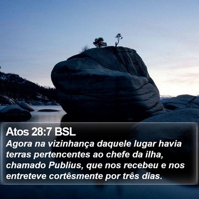 Atos 28:7 BSL Bible Verse Image