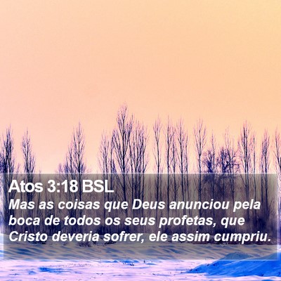 Atos 3:18 BSL Bible Verse Image