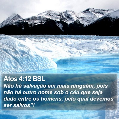 Atos 4:12 BSL Bible Verse Image