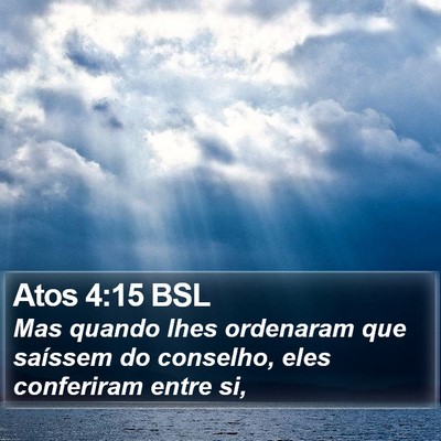 Atos 4:15 BSL Bible Verse Image