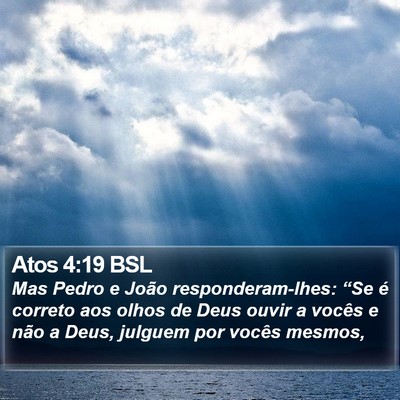 Atos 4:19 BSL Bible Verse Image