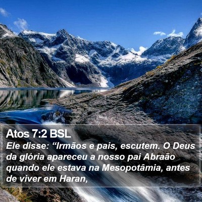 Atos 7:2 BSL Bible Verse Image