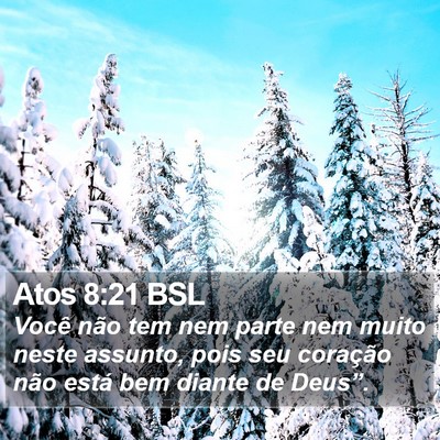 Atos 8:21 BSL Bible Verse Image
