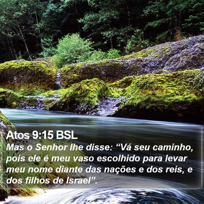 Atos 9:15 BSL Bible Verse Image