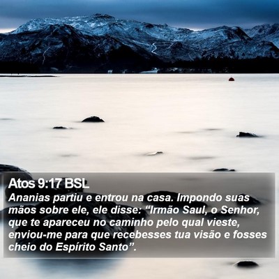 Atos 9:17 BSL Bible Verse Image