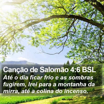 Canção de Salomão 4:6 BSL Bible Verse Image