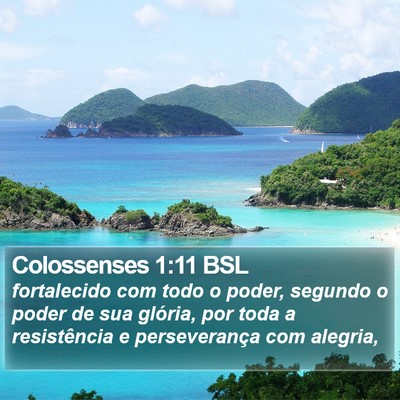 Colossenses 1:11 BSL Bible Verse Image