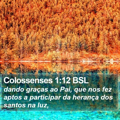 Colossenses 1:12 BSL Bible Verse Image
