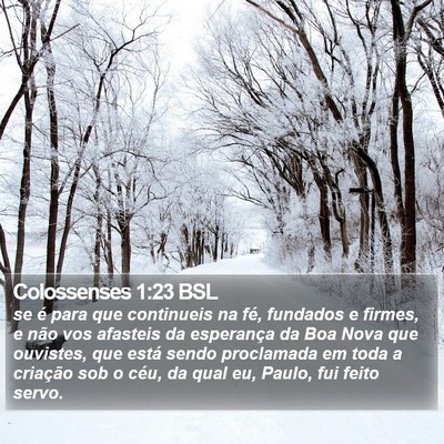 Colossenses 1:23 BSL Bible Verse Image
