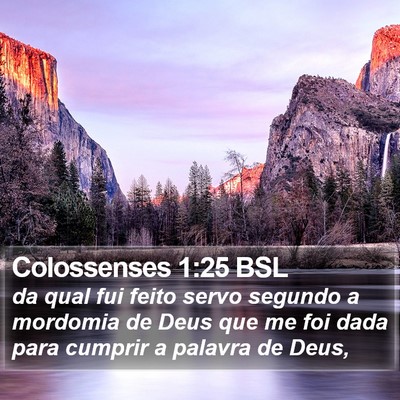 Colossenses 1:25 BSL Bible Verse Image