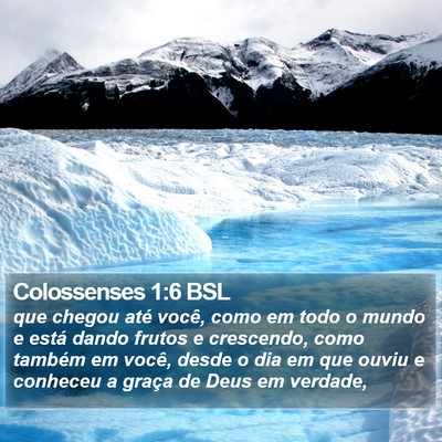 Colossenses 1:6 BSL Bible Verse Image