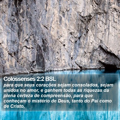 Colossenses 2:2 BSL Bible Verse Image