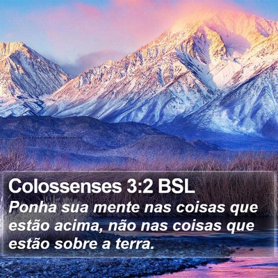 Colossenses 3:2 BSL Bible Verse Image