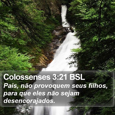 Colossenses 3:21 BSL Bible Verse Image