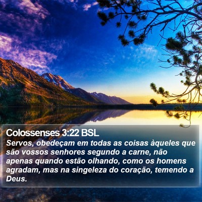 Colossenses 3:22 BSL Bible Verse Image