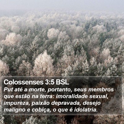Colossenses 3:5 BSL Bible Verse Image