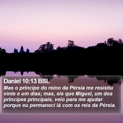 Daniel 10:13 BSL Bible Verse Image