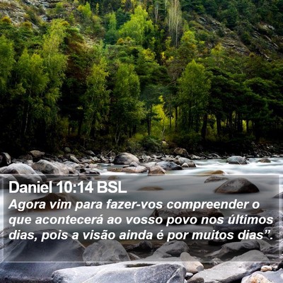 Daniel 10:14 BSL Bible Verse Image